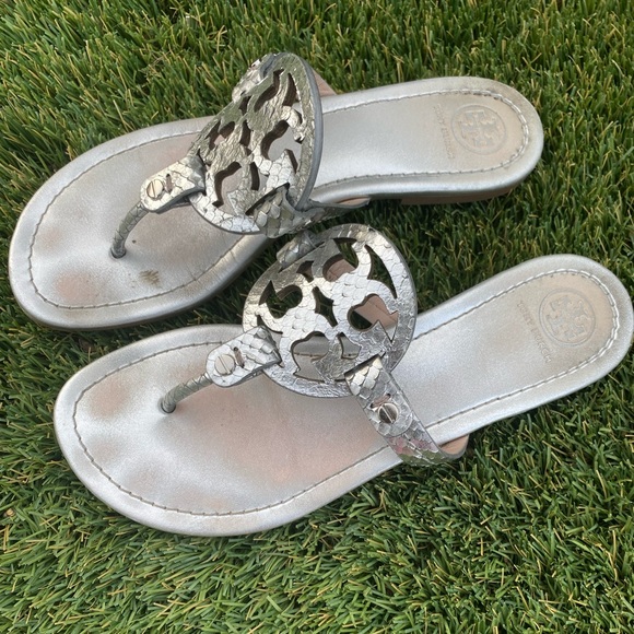 Tory Burch Miller Leather Sandal - Picture 1 of 5